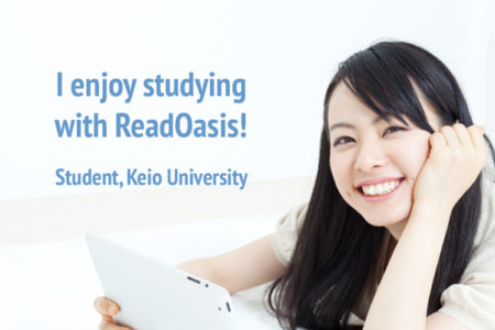 I enjoy studying with ReadOasis.com I enjoy studying with ReadOasis.com