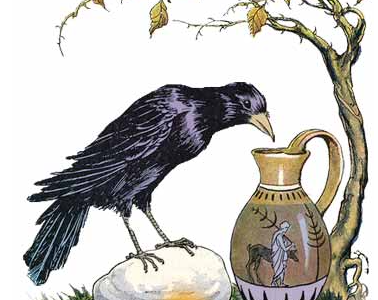 The Crow and the Pitcher (Milo Winter)
