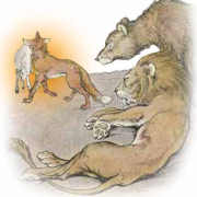 The Lion, the Bear, and the Fox (Milo Winter)
