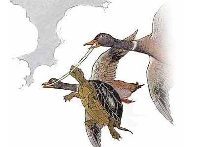 The Tortoise and the Ducks (Milo Winter)