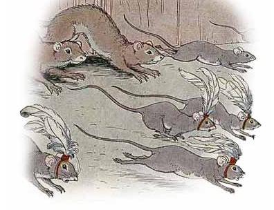 The Mice and the Weasels (Milo Winter)