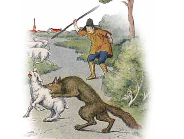 The Shepherd Boy and the Wolf (Milo Winter)